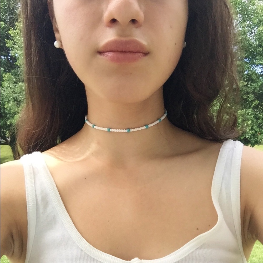 Midday Sky Choker Necklace - Picture 2 of 6